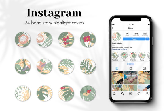 24 Boho Instagram Story Highlights