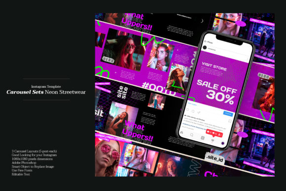 Carousel Sets Neon Streewear