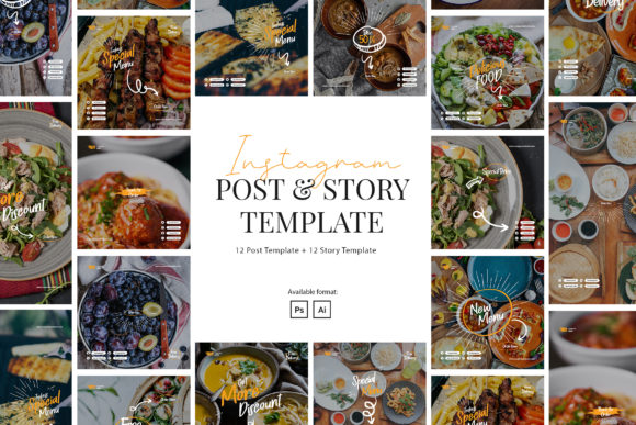 Elegant Restaurant Instagram Template: A Modern Solution for Stunning Visuals