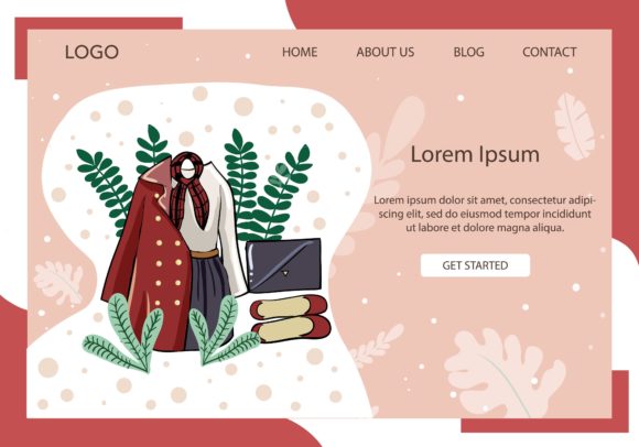 Landing Page Fashion Choir Dresses: A Modern Design Solution for Creative and Business Needs