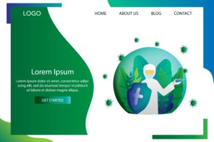 Landing Page Fight Corona Concept: A Strategic Tool for Modern Business