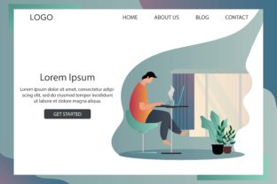Landing Page Work from Home Concept Art: A New Era of Digital Creativity