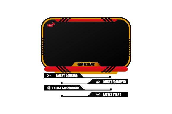 Modern Streaming Overlays and Panel: A Design Solution for Streamers and Content Creators